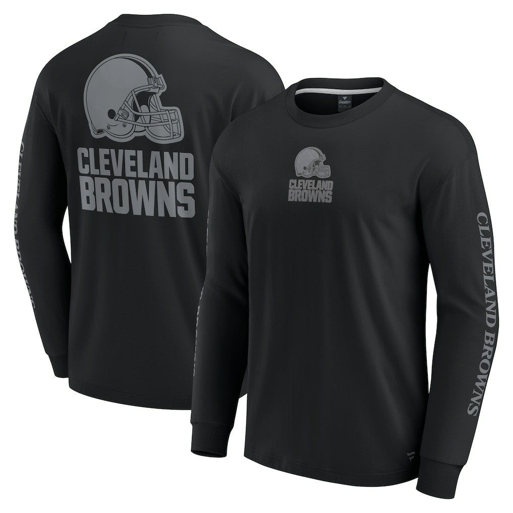 Cleveland Browns Unisex Elements Strive Long Sleeve T-Shirt Black - Fanatics