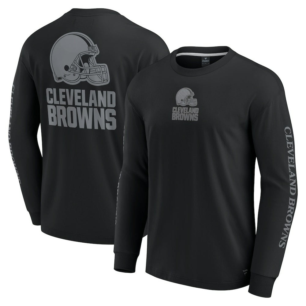 Cleveland Browns Unisex Elements Strive Long Sleeve T-Shirt Black - Fanatics