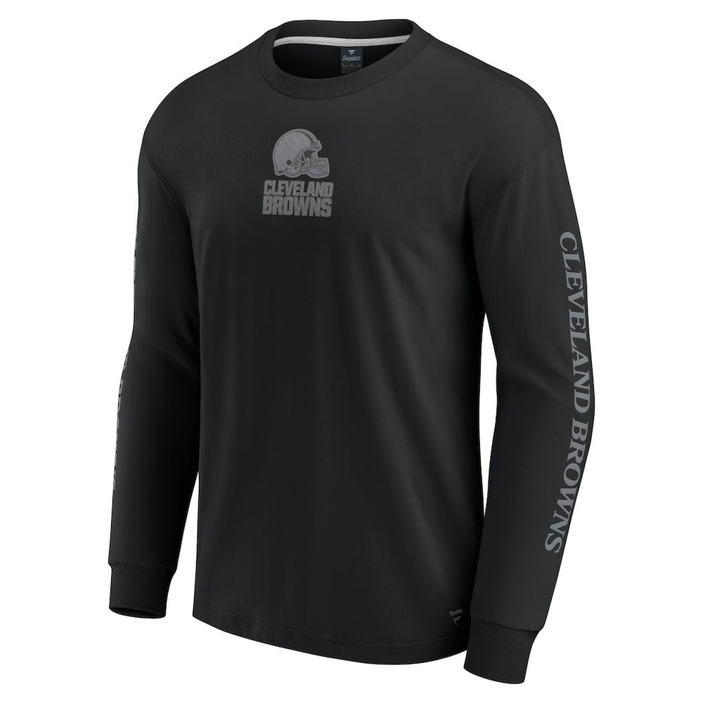 Cleveland Browns Unisex Elements Strive Long Sleeve T-Shirt Black - Fanatics