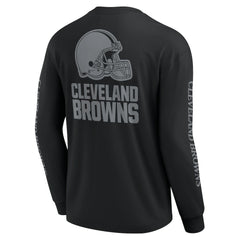 Cleveland Browns Unisex Elements Strive Long Sleeve T-Shirt Black - Fanatics