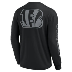 Cincinnati Bengals Unisex Elements Strive Long Sleeve T-Shirt Black - Fanatics