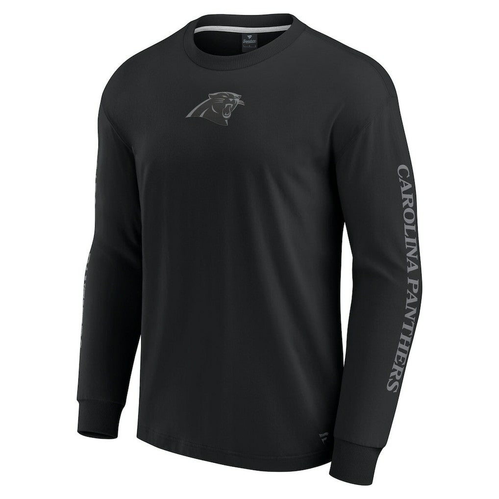 Carolina Panthers Unisex Elements Strive Long Sleeve T-Shirt Black - Fanatics