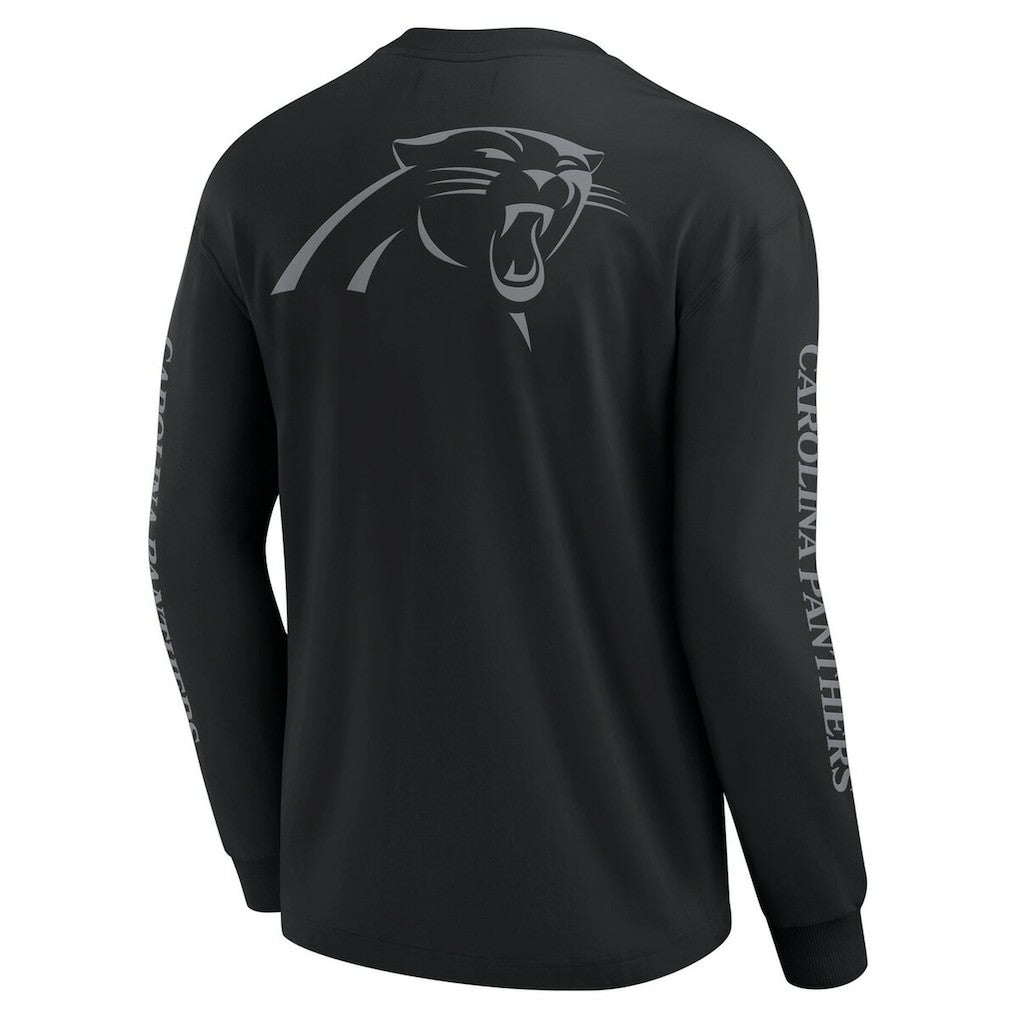 Carolina Panthers Unisex Elements Strive Long Sleeve T-Shirt Black - Fanatics