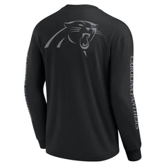 Carolina Panthers Unisex Elements Strive Long Sleeve T-Shirt Black - Fanatics