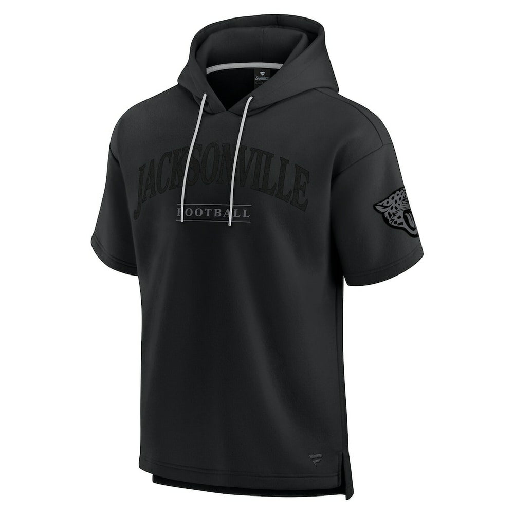 Jacksonville Jaguars Unisex Elements Ready Short Sleeve Pullover Hoodie Black - Fanatics