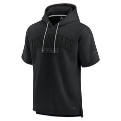 Los Angeles Chargers Unisex Elements Ready Short Sleeve Pullover Hoodie Black - Fanatics