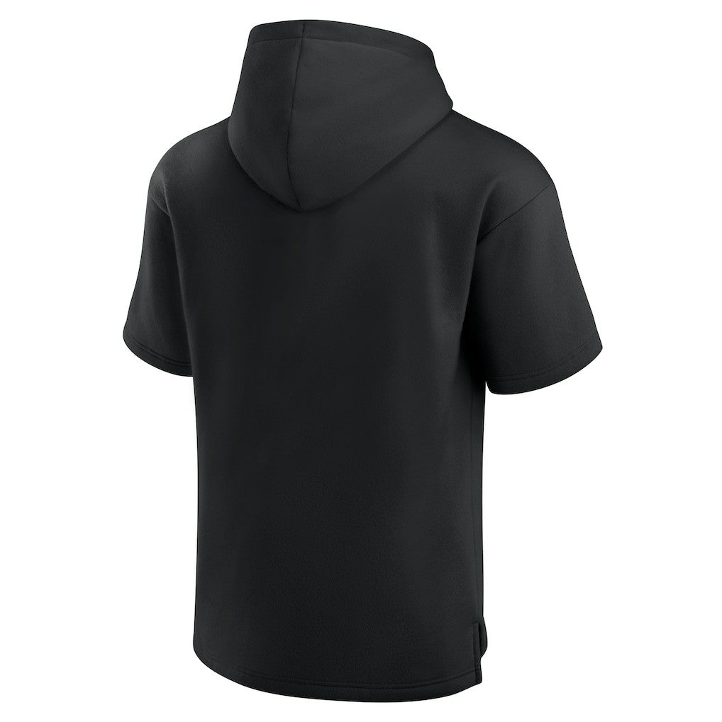 Los Angeles Chargers Unisex Elements Ready Short Sleeve Pullover Hoodie Black - Fanatics
