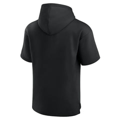 New Orleans Saints Unisex Elements Ready Short Sleeve Pullover Hoodie Black - Fanatics