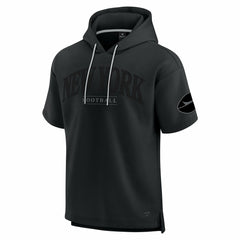 New York Jets Unisex Elements Ready Short Sleeve Pullover Hoodie Black - Fanatics
