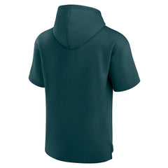 Philadelphia Eagles Unisex Elements Ready Short Sleeve Pullover Hoodie Green - Fanatics