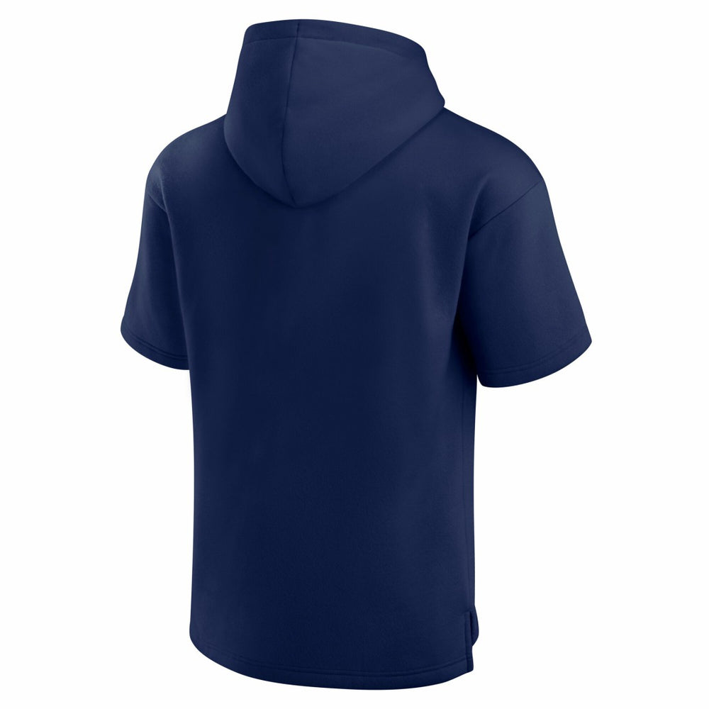 Tennessee Titans Unisex Elements Ready Short Sleeve Pullover Hoodie Navy - Fanatics