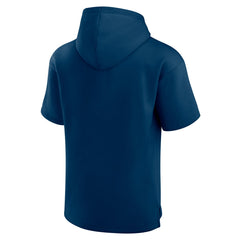 Houston Texans Unisex Elements Ready Short Sleeve Pullover Hoodie Navy - Fanatics