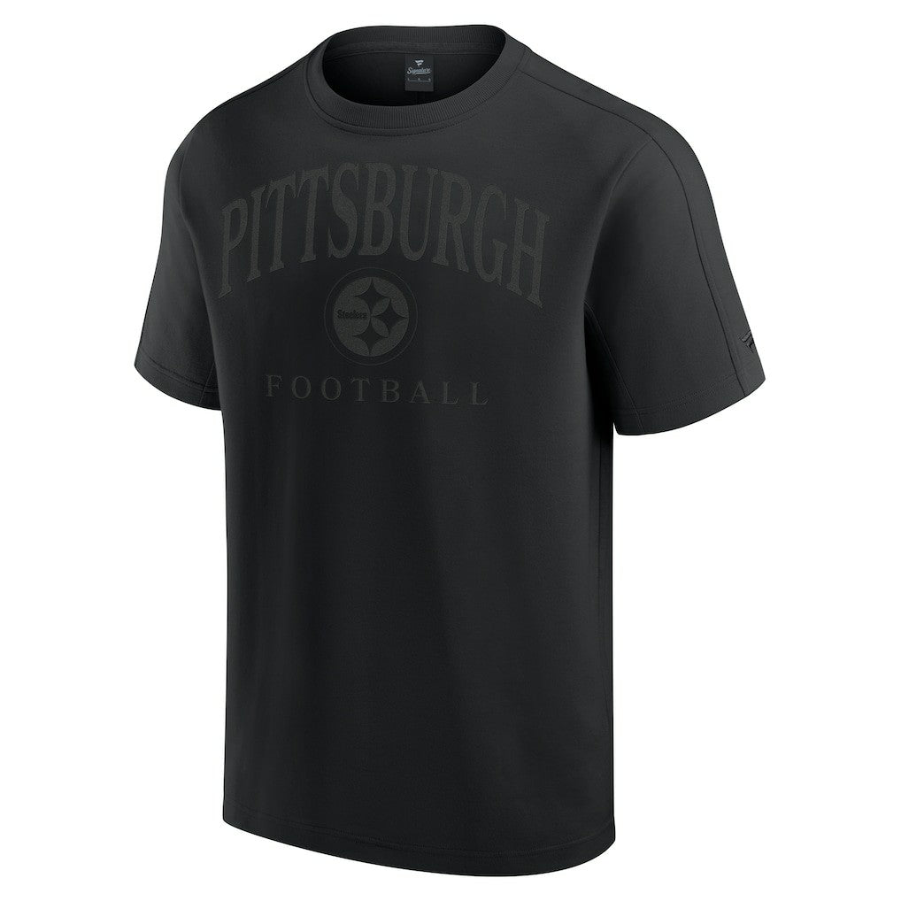 Pittsburgh Steelers Unisex Elements Flex Tri-Blend T-Shirt Black - Fanatics