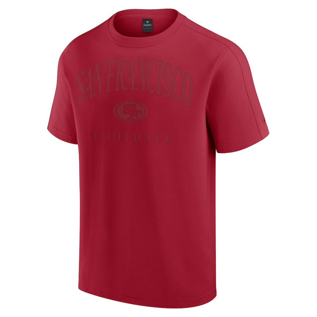 San Francisco 49ers Unisex Elements Flex Tri-Blend T-Shirt Scarlet - Fanatics