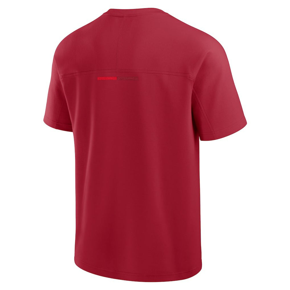 San Francisco 49ers Unisex Elements Flex Tri-Blend T-Shirt Scarlet - Fanatics