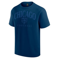 Chicago Bears Unisex Elements Flex Tri-Blend T-Shirt Navy - Fanatics