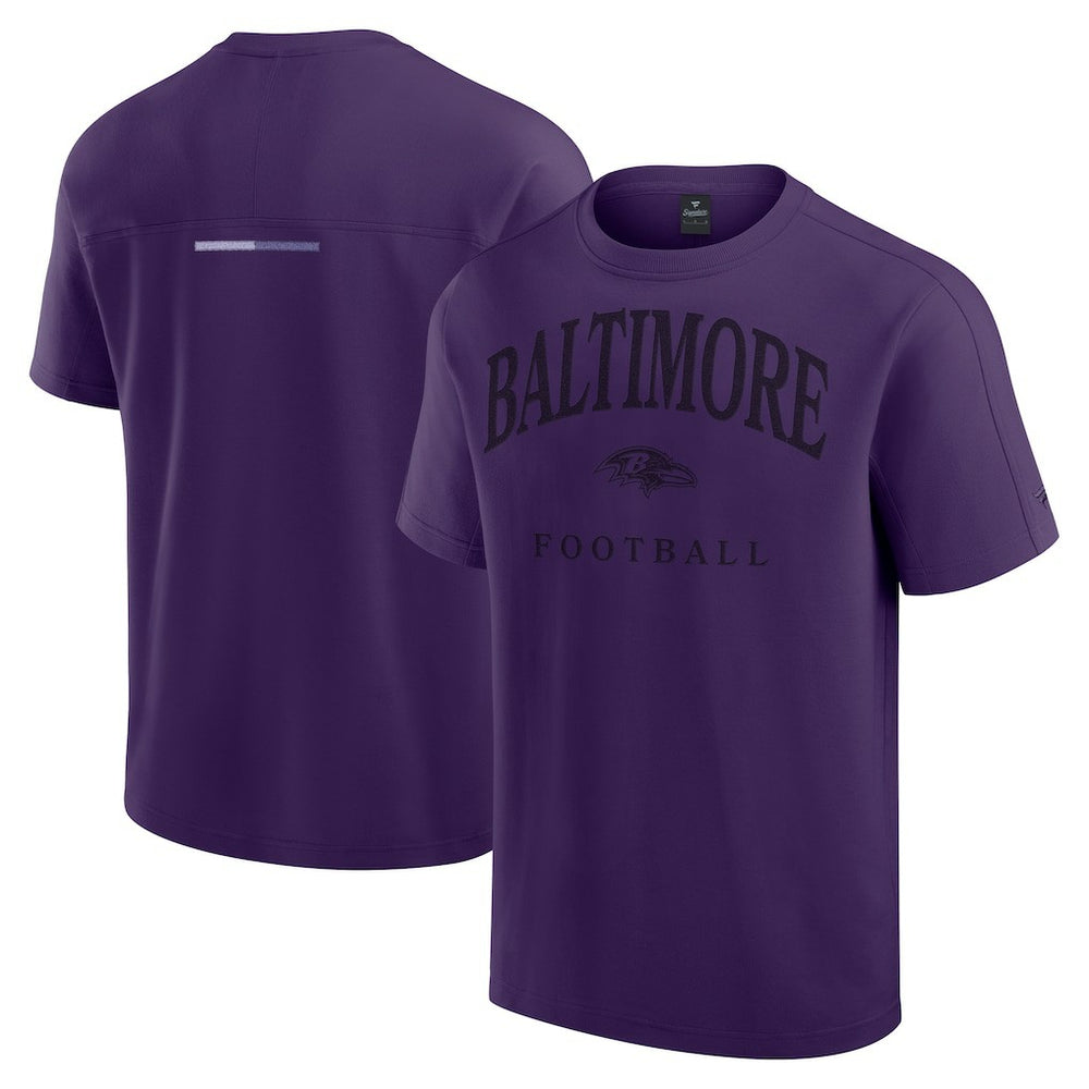 Baltimore Ravens Unisex Elements Flex Tri-Blend T-Shirt Purple - Fanatics