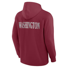 Washington Commanders Elements Blaze Tri-Blend Long Sleeve Hoodie T-Shirt Burgundy - Fanatics