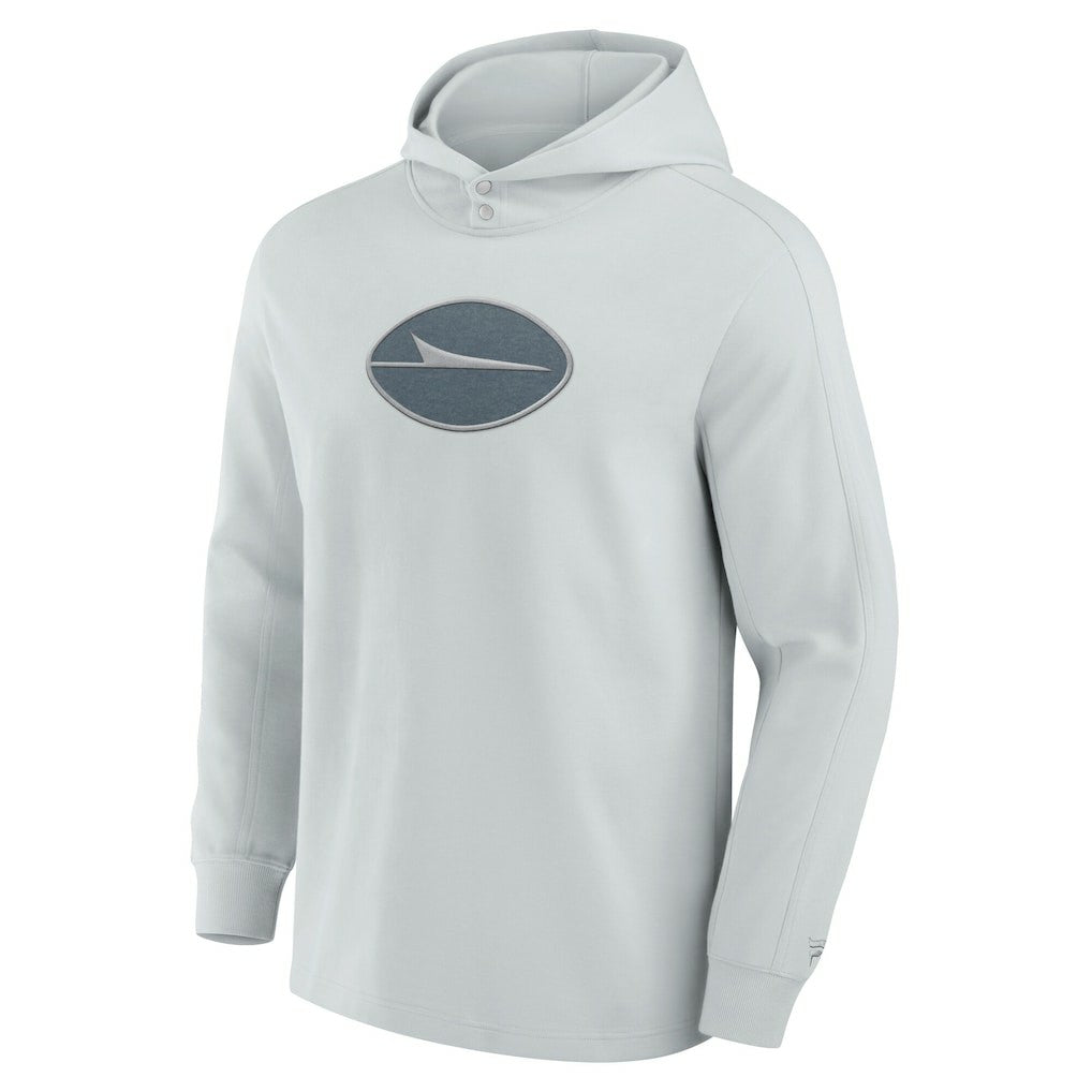 New York Jets Elements Blaze Tri-Blend Long Sleeve Hoodie T-Shirt Gray - Fanatics