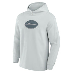 New York Jets Elements Blaze Tri-Blend Long Sleeve Hoodie T-Shirt Gray - Fanatics
