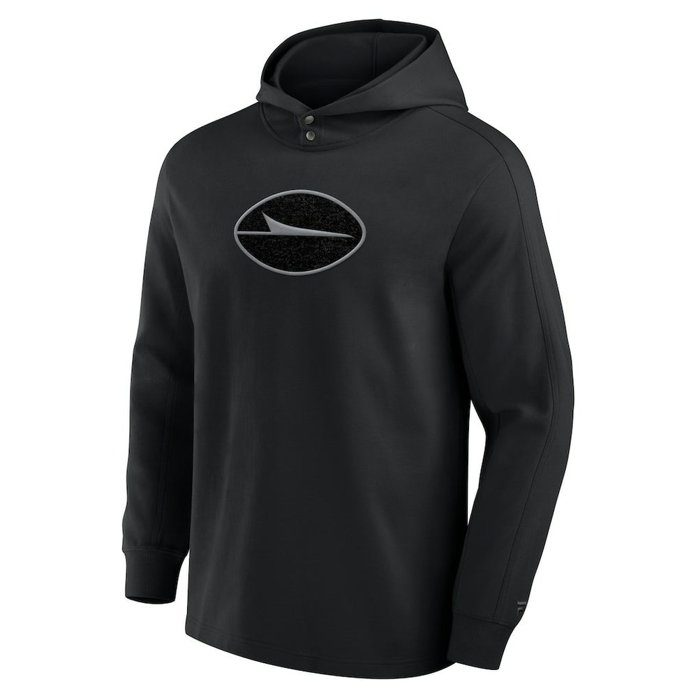 New York Jets Elements Blaze Tri-Blend Long Sleeve Hoodie T-Shirt Black - Fanatics