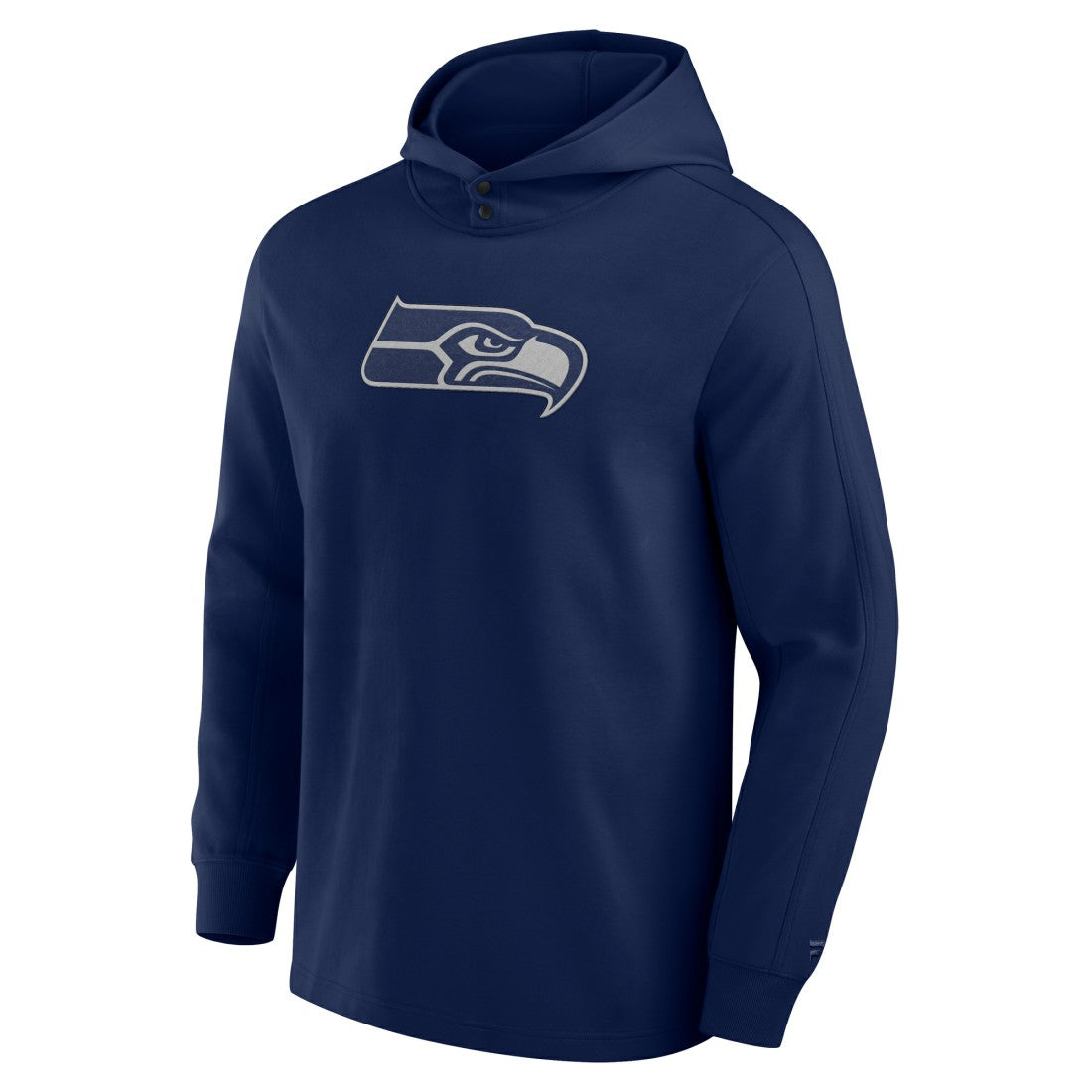 Seattle Seahawks Elements Blaze Tri-Blend Long Sleeve Hoodie T-Shirt College Navy - Fanatics