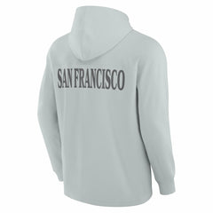 San Francisco 49ers Elements Blaze Tri-Blend Long Sleeve Hoodie T-Shirt Gray - Fanatics