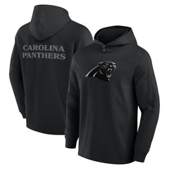 Carolina Panthers Elements Blaze Tri-Blend Long Sleeve Hoodie T-Shirt Black - Fanatics