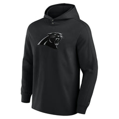Carolina Panthers Elements Blaze Tri-Blend Long Sleeve Hoodie T-Shirt Black - Fanatics