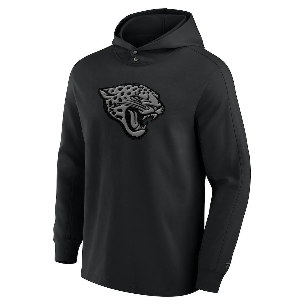 Jacksonville Jaguars Elements Blaze Tri-Blend Long Sleeve Hoodie T-Shirt Black - Fanatics