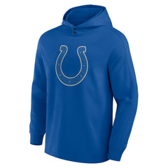 Indianapolis Colts Elements Blaze Tri-Blend Long Sleeve Hoodie T-Shirt Royal - Fanatics