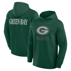 Green Bay Packers Elements Blaze Tri-Blend Long Sleeve Hoodie T-Shirt Green - Fanatics