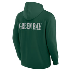 Green Bay Packers Elements Blaze Tri-Blend Long Sleeve Hoodie T-Shirt Green - Fanatics