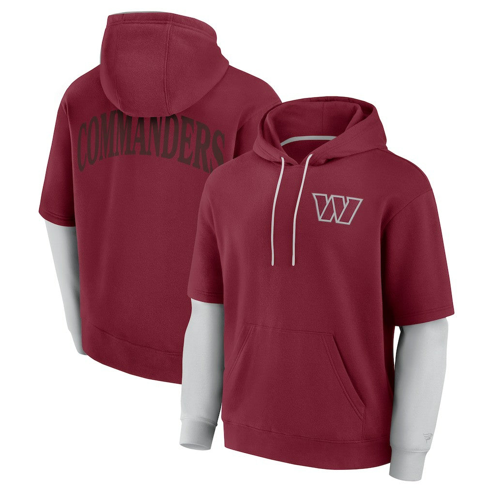 Washington Commanders Unisex Sleek Elements Pullover Hoodie Burgundy - Fanatics