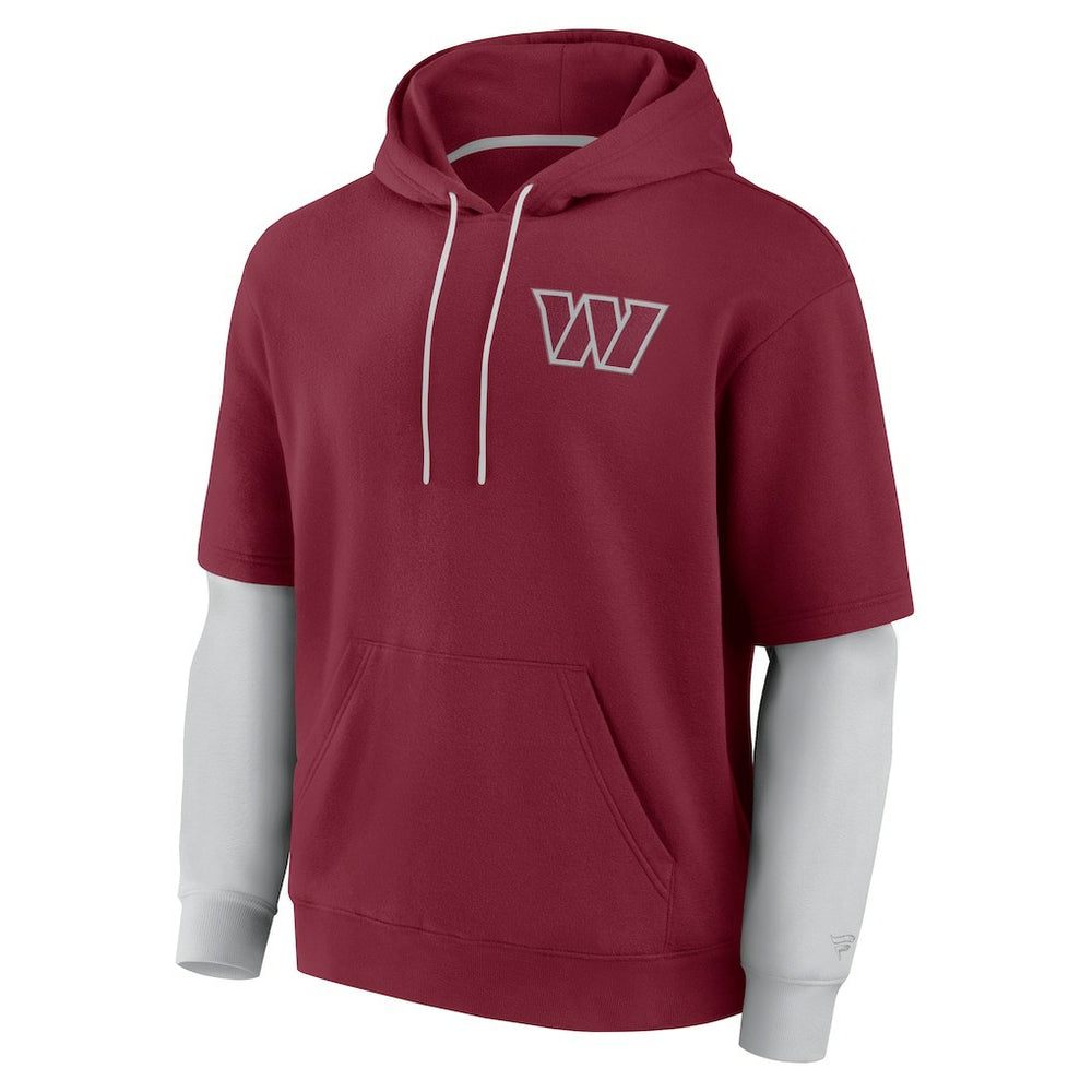 Washington Commanders Unisex Sleek Elements Pullover Hoodie Burgundy - Fanatics