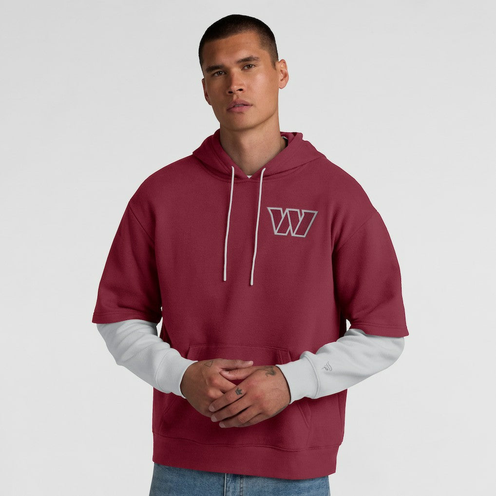 Washington Commanders Unisex Sleek Elements Pullover Hoodie Burgundy - Fanatics