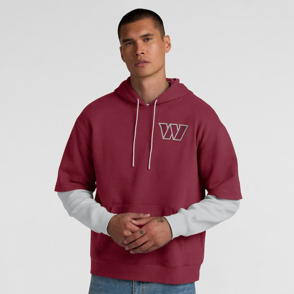 Washington Commanders Unisex Sleek Elements Pullover Hoodie Burgundy - Fanatics