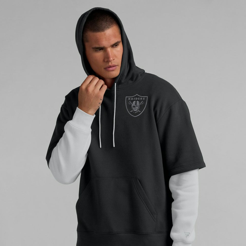 Las Vegas Raiders Unisex Sleek Elements Pullover Hoodie Black - Fanatics