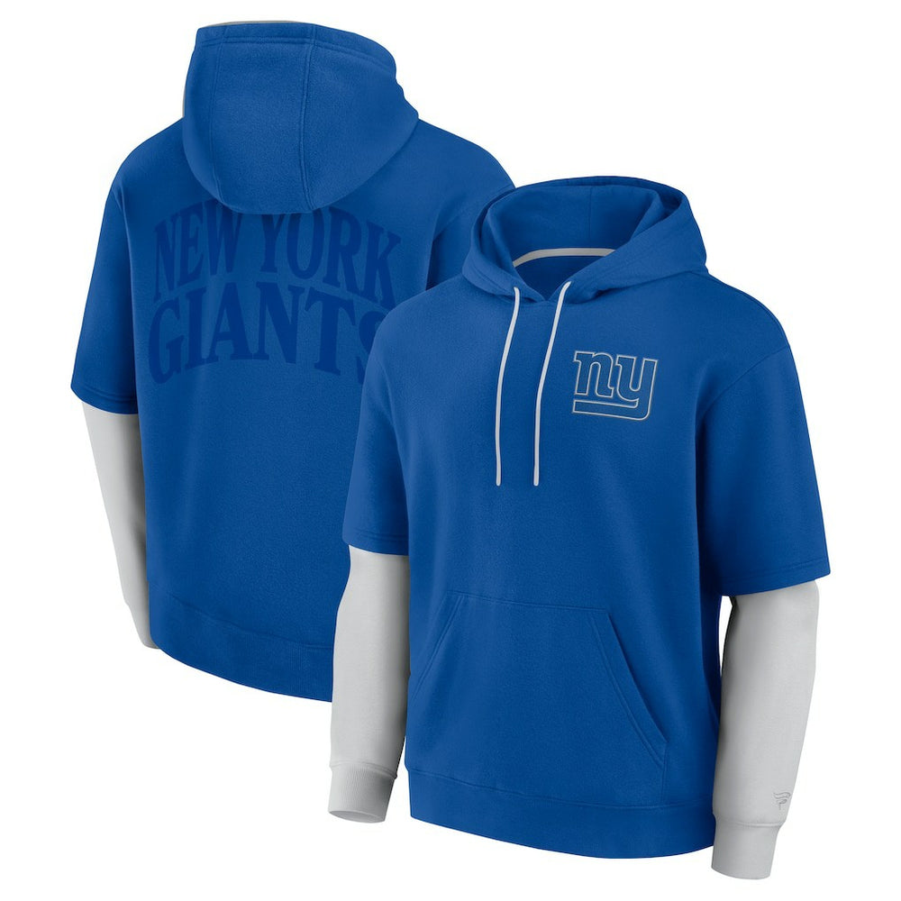 New York Giants Unisex Sleek Elements Pullover Hoodie Royal - Fanatics