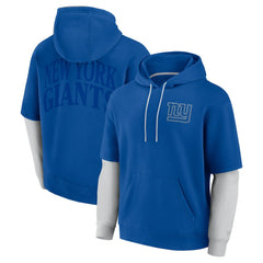 New York Giants Unisex Sleek Elements Pullover Hoodie Royal - Fanatics
