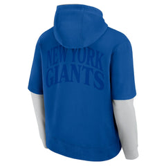 New York Giants Unisex Sleek Elements Pullover Hoodie Royal - Fanatics