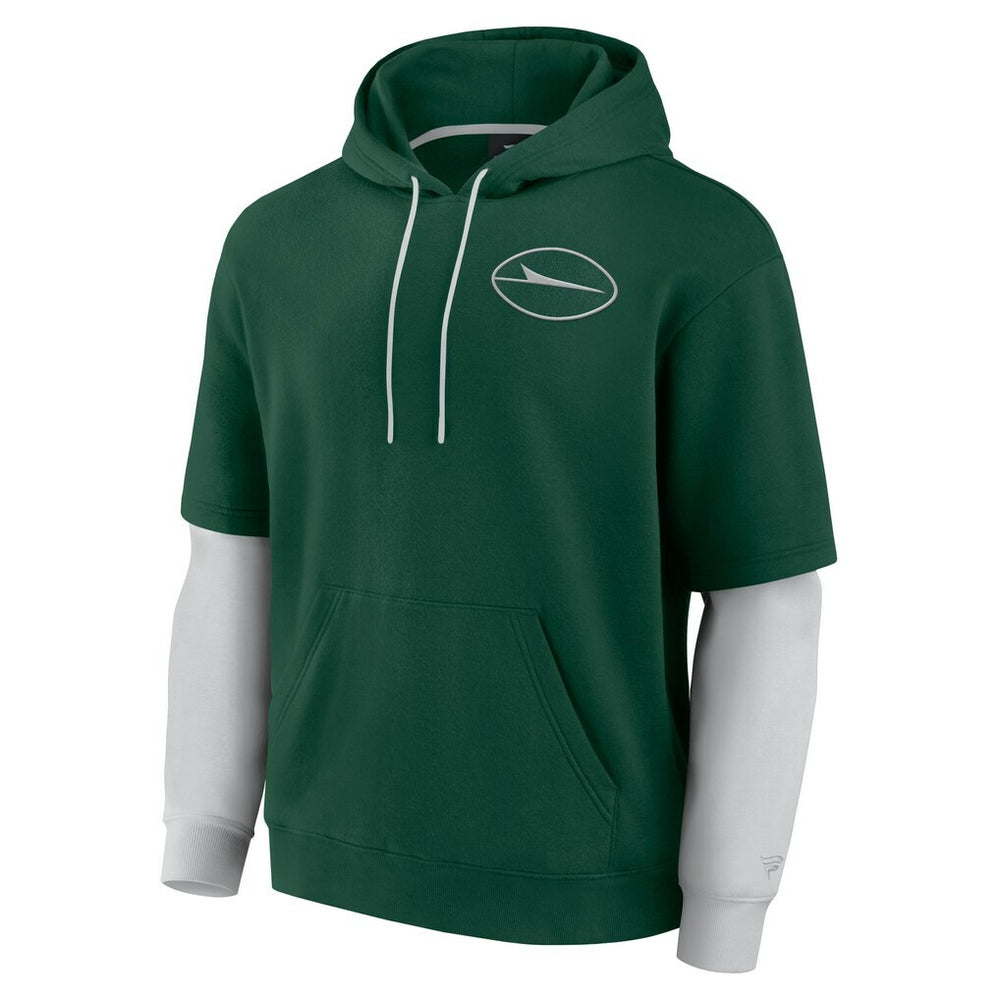 New York Jets Unisex Sleek Elements Pullover Hoodie Green - Fanatics