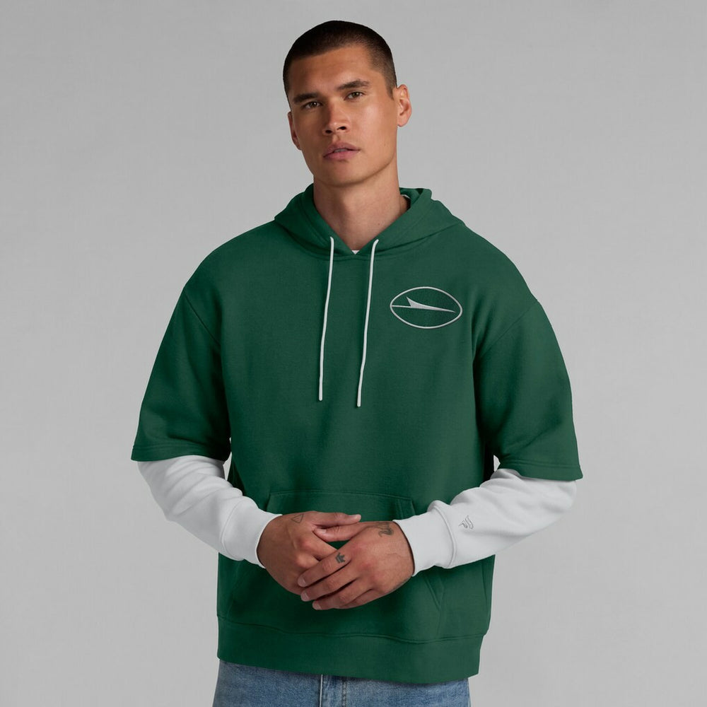 New York Jets Unisex Sleek Elements Pullover Hoodie Green - Fanatics