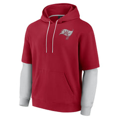 Tampa Bay Buccaneers Unisex Sleek Elements Pullover Hoodie Red - Fanatics
