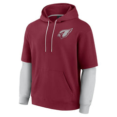 Arizona Cardinals Unisex Sleek Elements Pullover Hoodie Cardinal - Fanatics