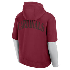 Arizona Cardinals Unisex Sleek Elements Pullover Hoodie Cardinal - Fanatics