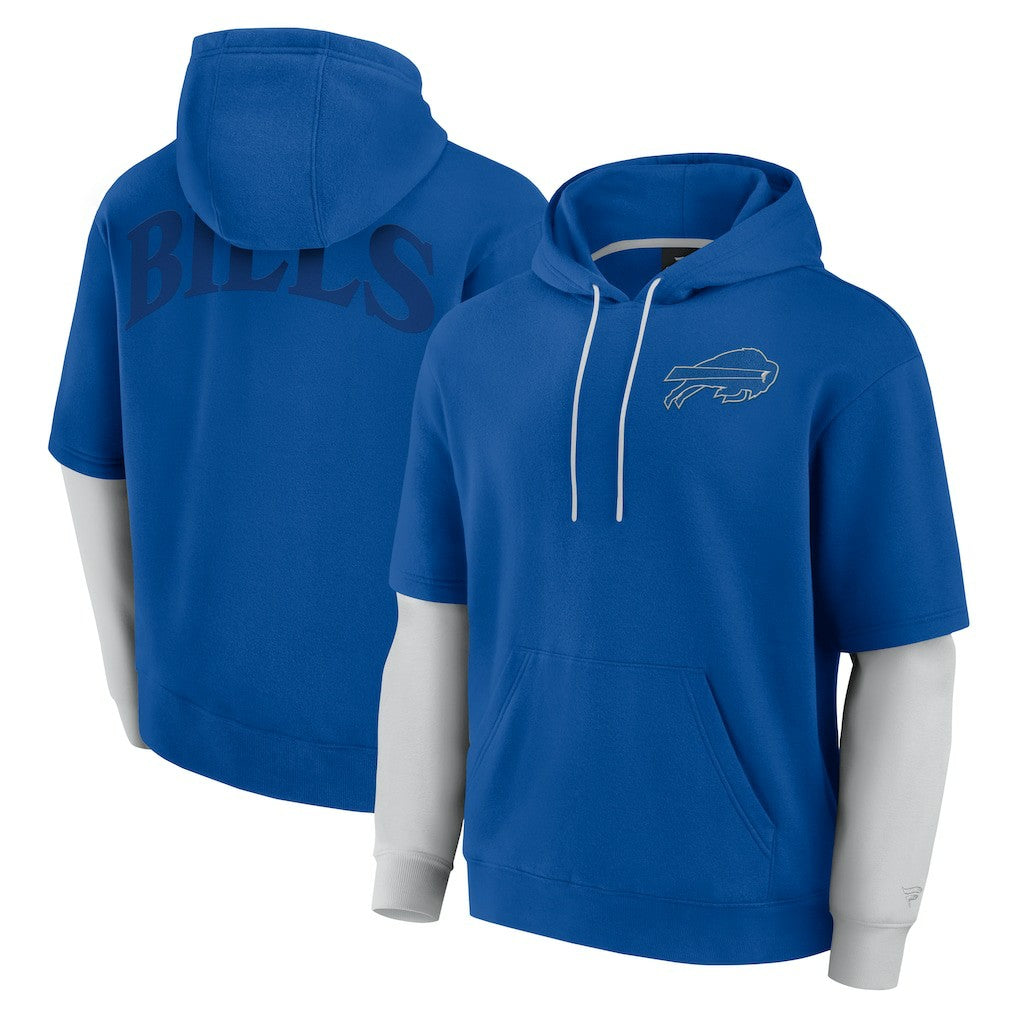 Buffalo Bills Unisex Sleek Elements Pullover Hoodie Royal - Fanatics