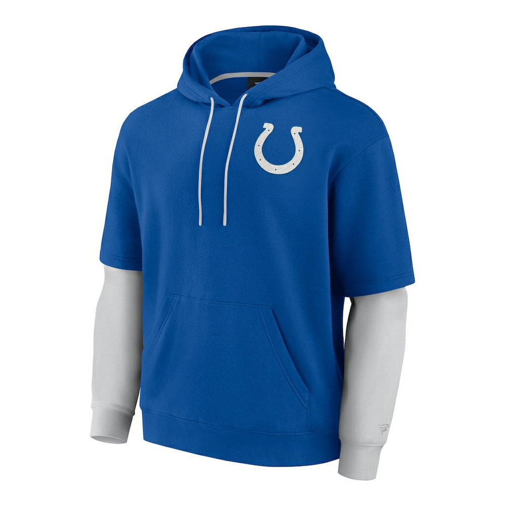 Indianapolis Colts Unisex Sleek Elements Pullover Hoodie Royal - Fanatics
