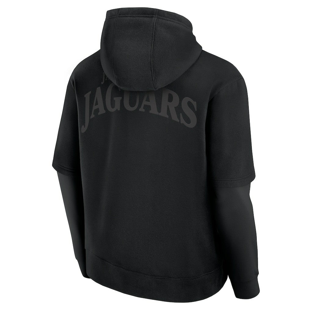 Jacksonville Jaguars Unisex Sleek Elements Pullover Hoodie Black - Fanatics