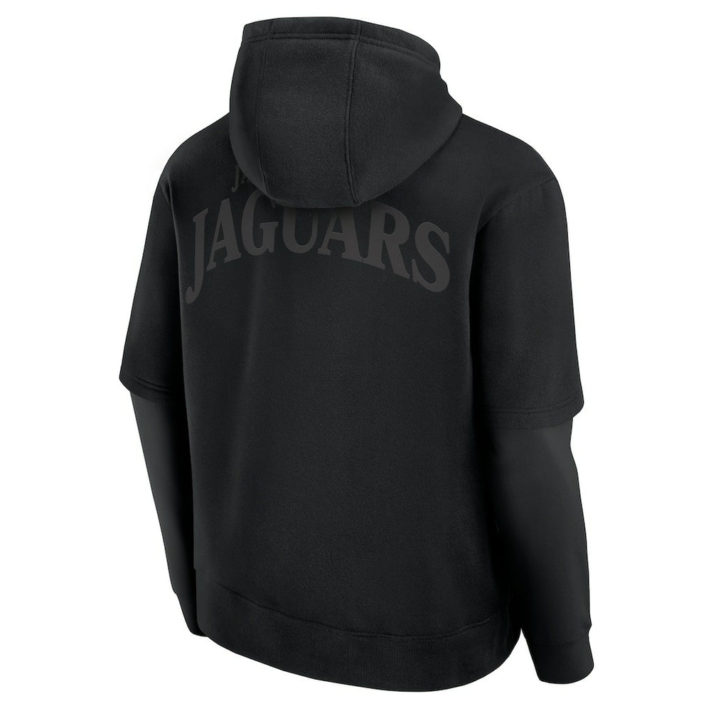 Jacksonville Jaguars Unisex Sleek Elements Pullover Hoodie Black - Fanatics